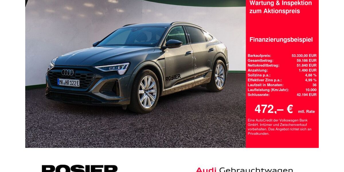 Audi Q8 e-tron 26.800 km 52.990 &euro; Menden 58706