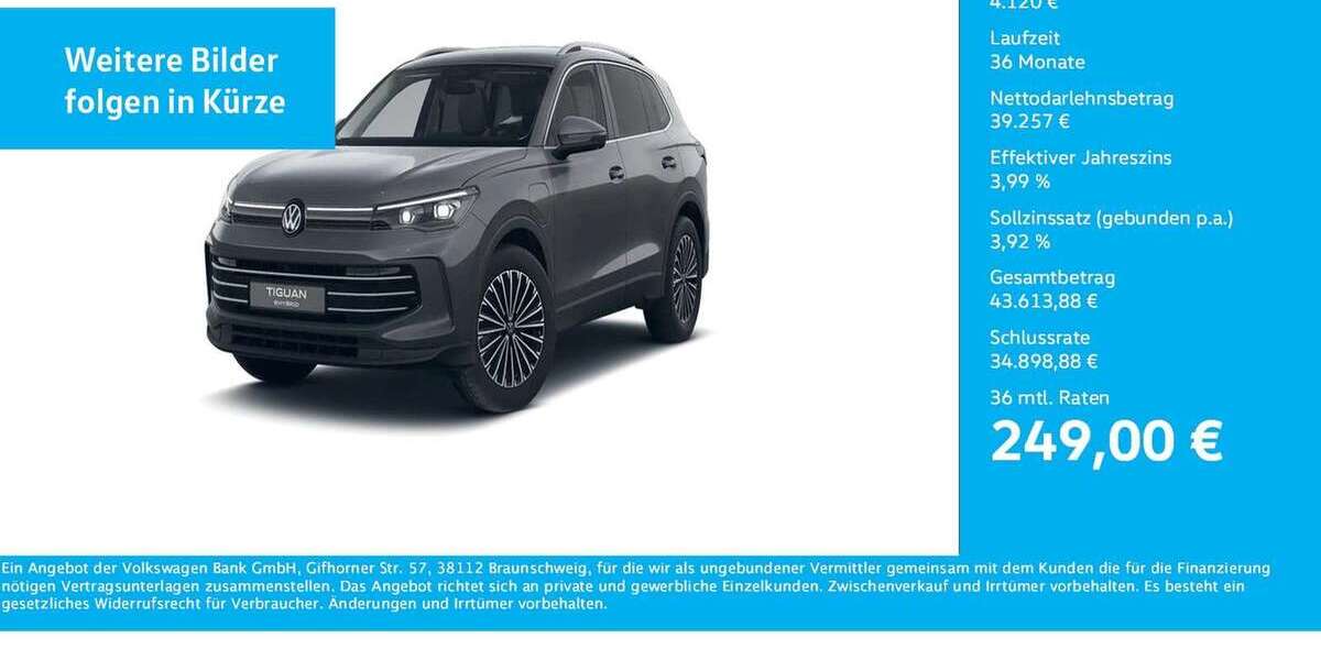 VW Tiguan 15.978 km 43.377 &euro; Dortmund 44141