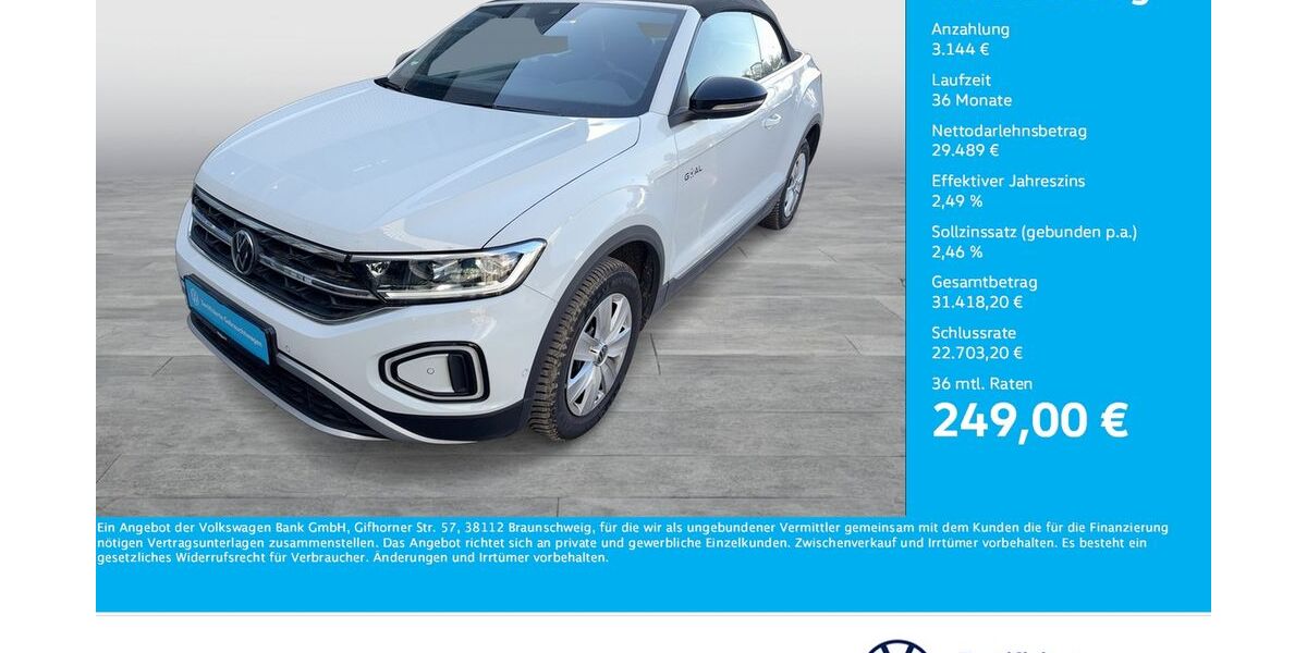 VW T-Roc 8.695 km 31.877 &euro; Dortmund 44141