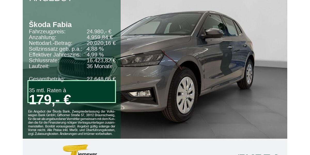 Skoda Fabia 3.990 km 24.980 &euro; Werdohl 58791