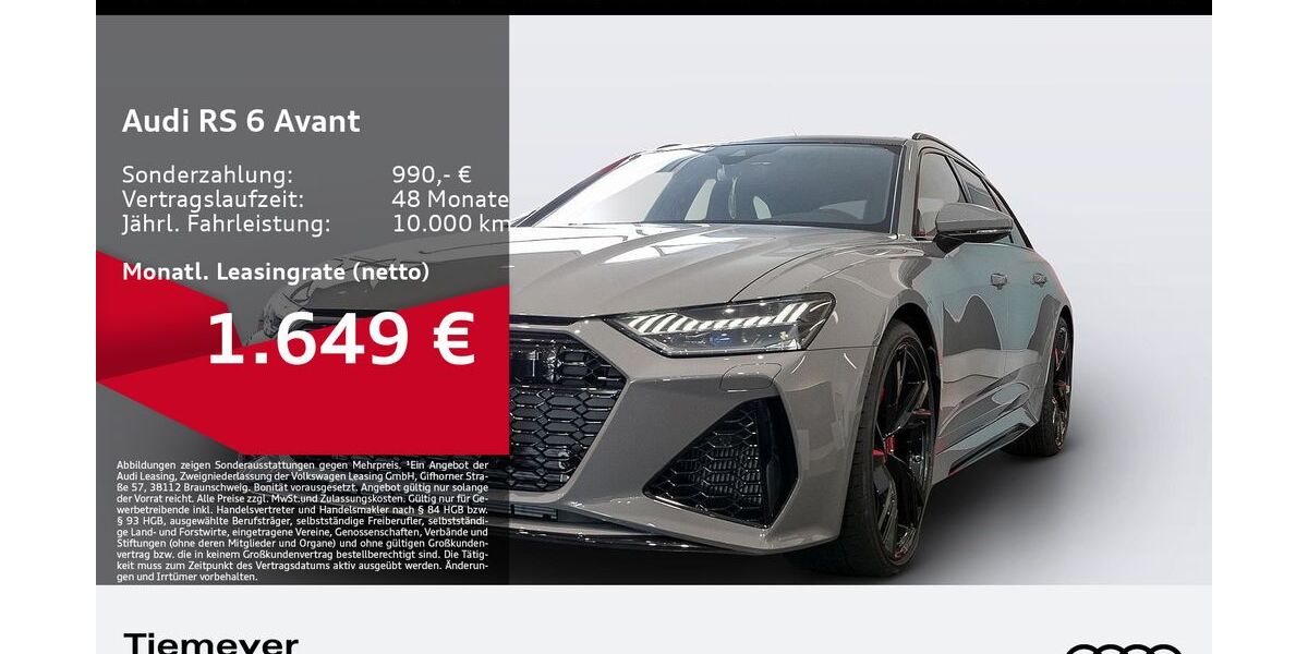 Audi RS6 3.050 km 149.990 &euro; Bochum 44892