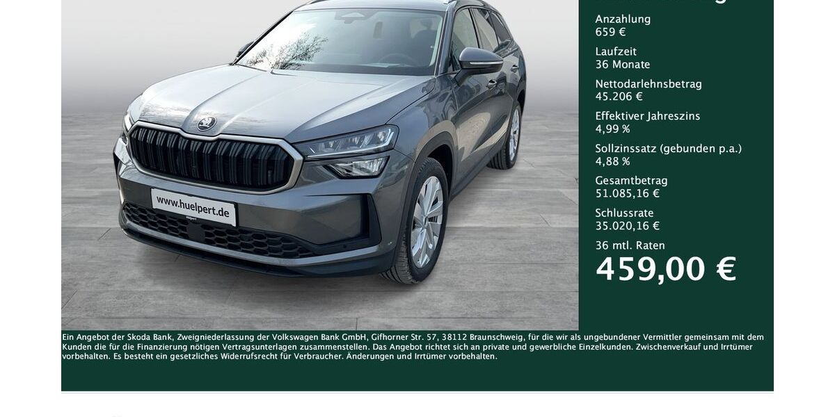 Skoda Kodiaq 1.400 km 45.865 &euro; Dortmund 44269