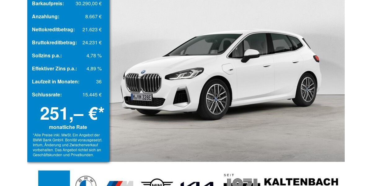 BMW 225 Active Tourer 42.548 km 29.890 &euro; Remscheid 42897