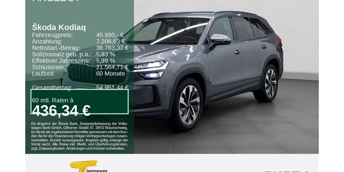 Skoda Kodiaq 2.599 km 45.990 &euro; Bochum 44809