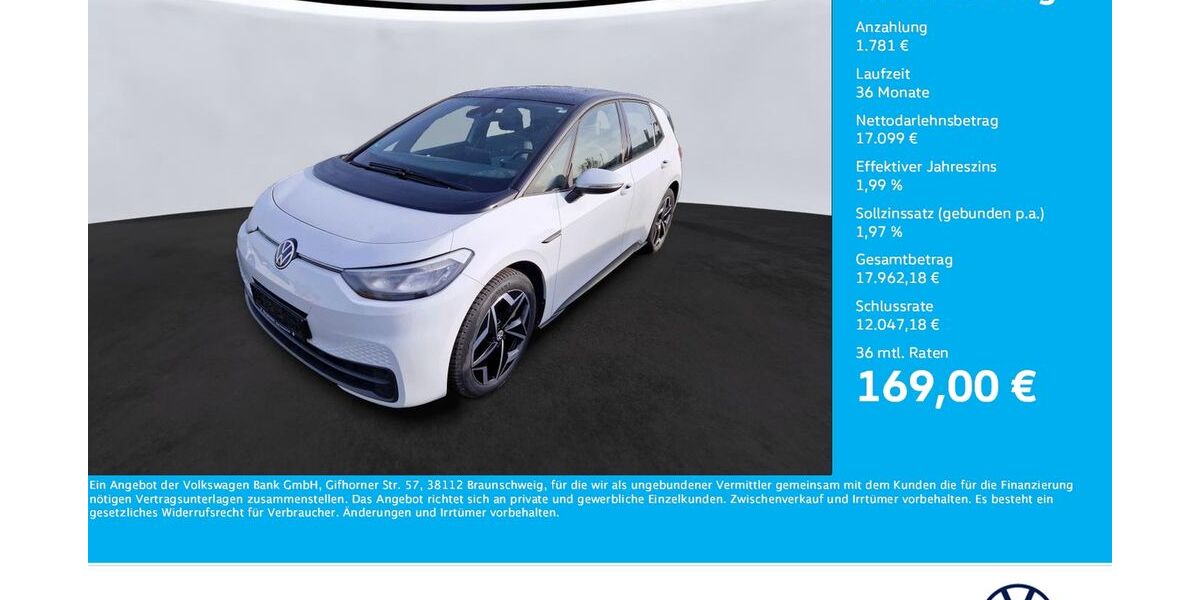 VW ID.3 35.723 km 18.795 &euro; Unna 59423