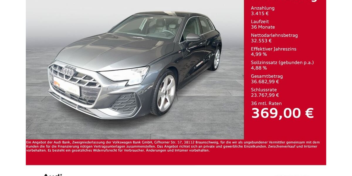 Audi A3 10.047 km 35.188 &euro; Dortmund 44143