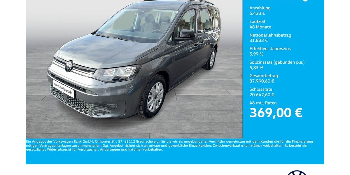 VW Caddy Maxi 11.595 km 37.066 &euro; Dortmund 44379