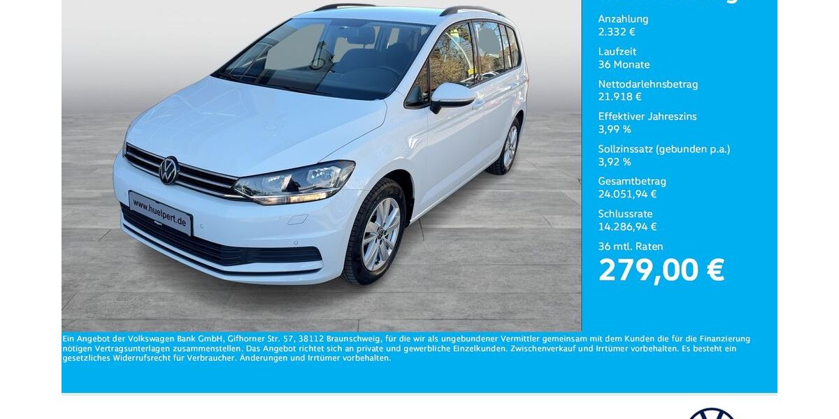 VW Touran 67.091 km 24.124 &euro; Dortmund 44379