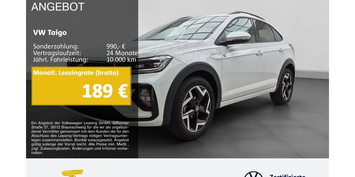 VW Taigo 24.683 km 26.870 &euro; Lüdenscheid 58507