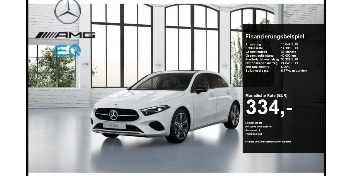 Mercedes-Benz A 250 14.034 km 35.110 &euro; Lüdenscheid 58507