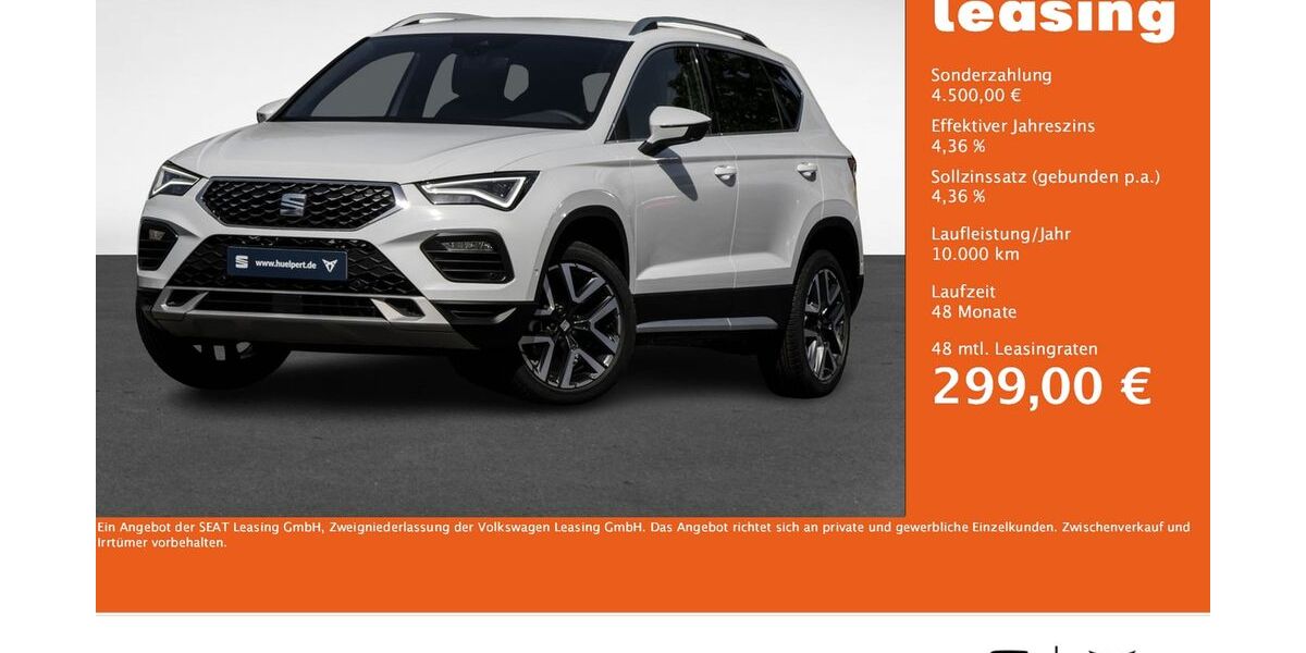 Seat Ateca 1.990 km 33.799 &euro; Dortmund 44379