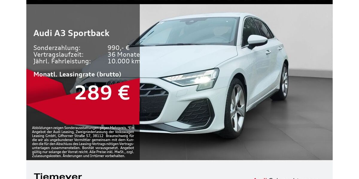 Audi A3 6.475 km 31.990 &euro; Remscheid 42897