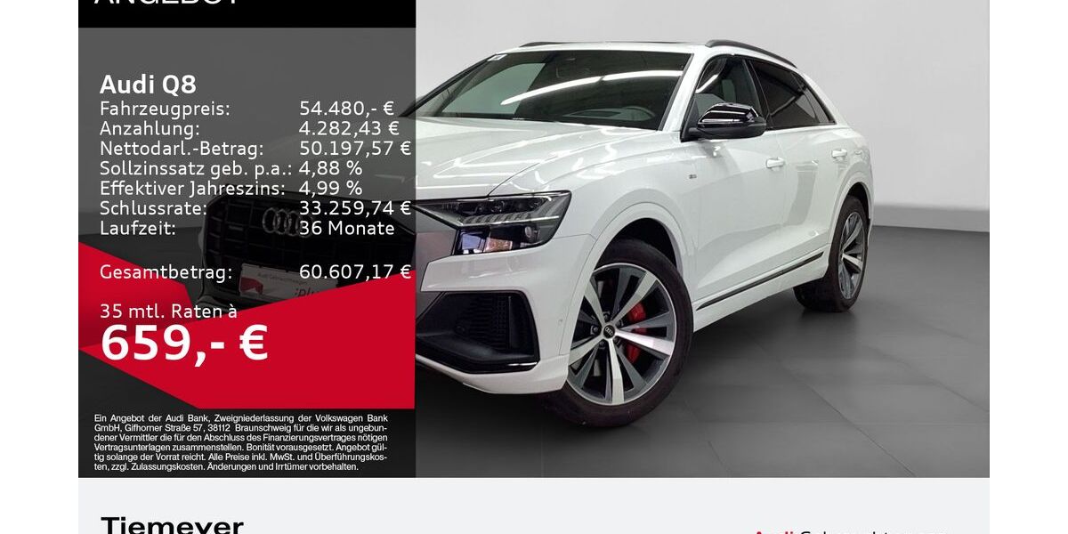 Audi Q8 80.655 km 52.460 &euro; Bochum 44809