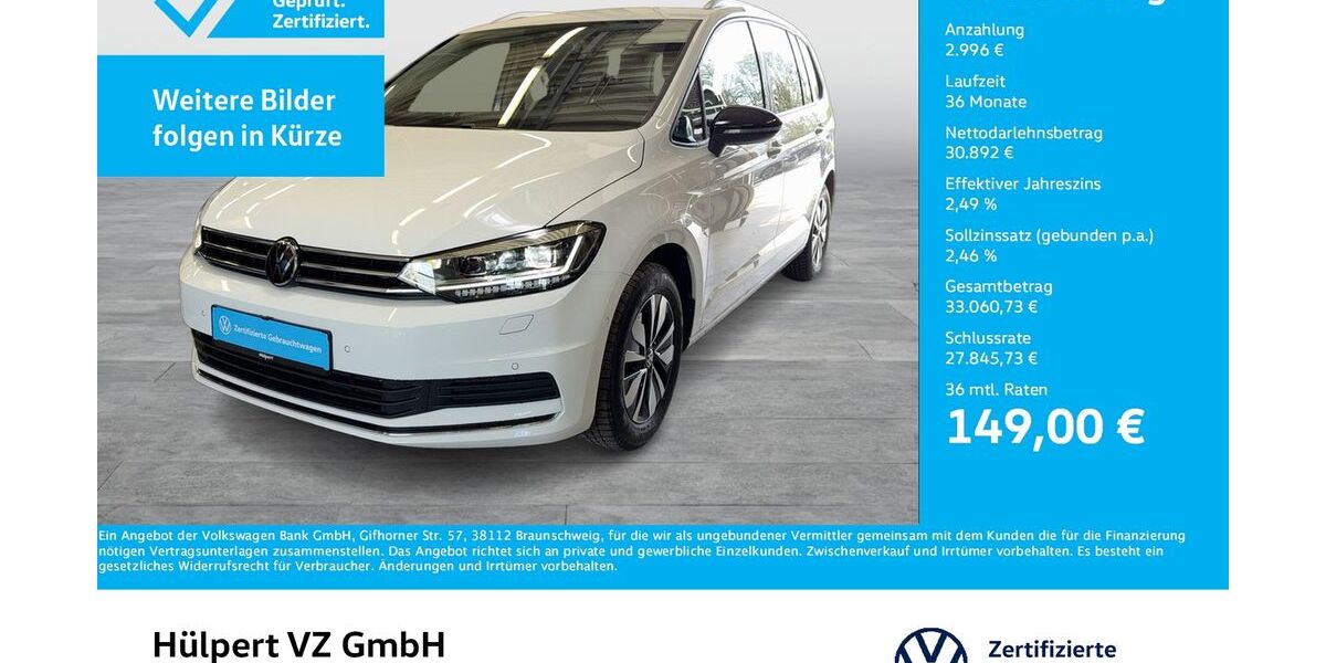 VW Touran 19.037 km 33.888 &euro; Unna 59423