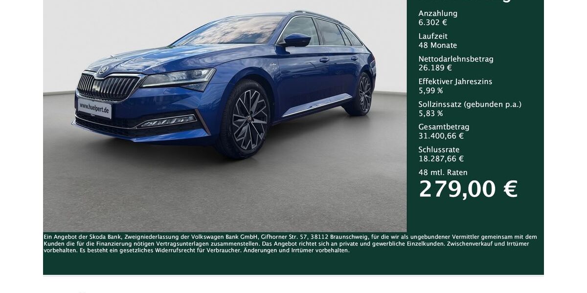 Skoda Superb 39.293 km 32.444 &euro; Dortmund 44309