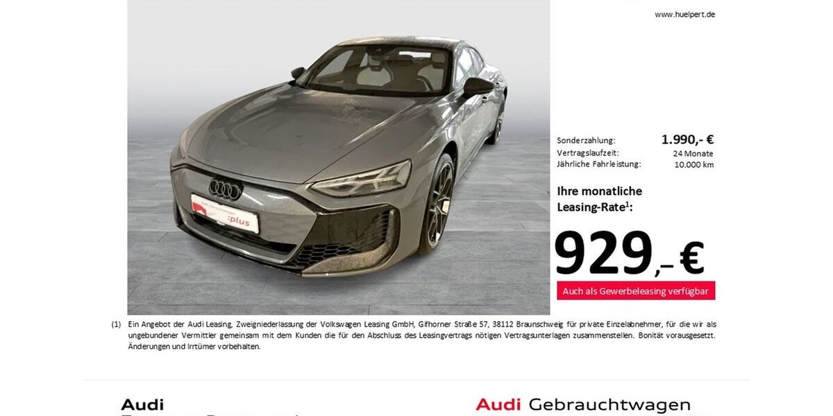 Audi RS e-tron GT 17.724 km 114.435 &euro; Dortmund 44143