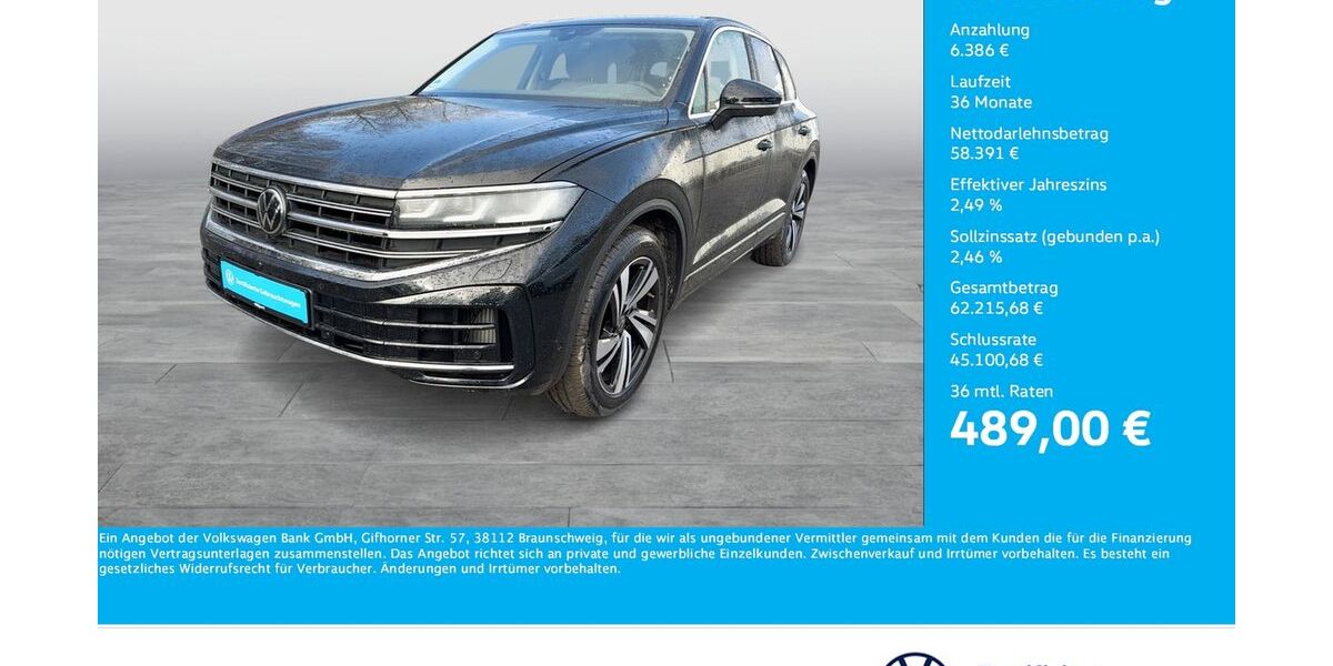 VW Touareg 6.306 km 61.888 &euro; Unna 59423