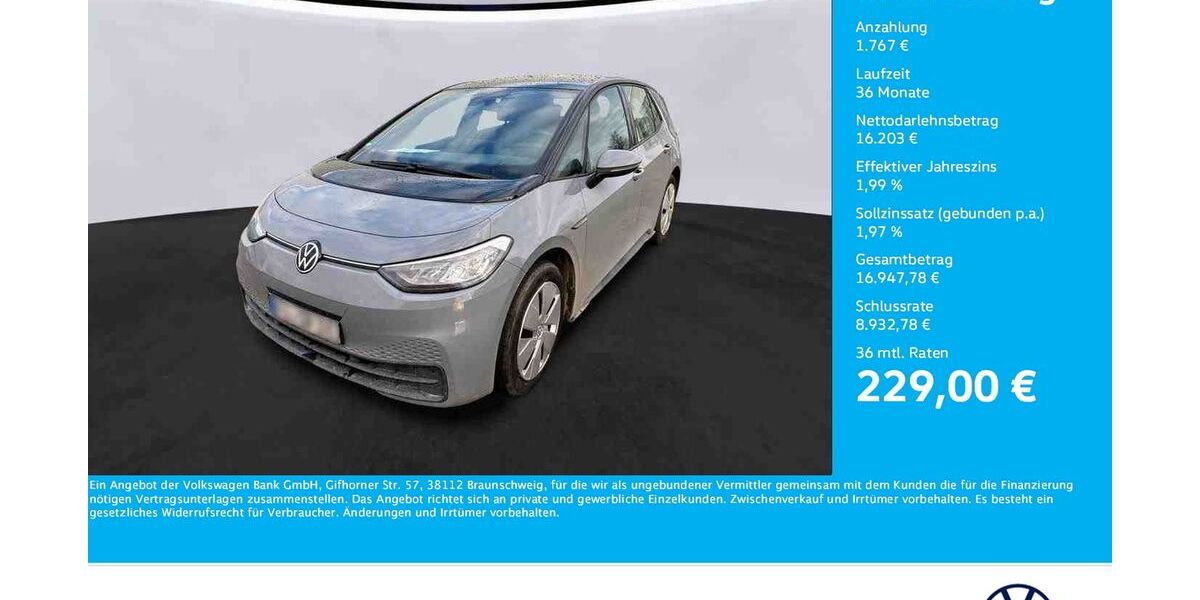 VW ID.3 57.510 km 17.891 &euro; Unna 59423