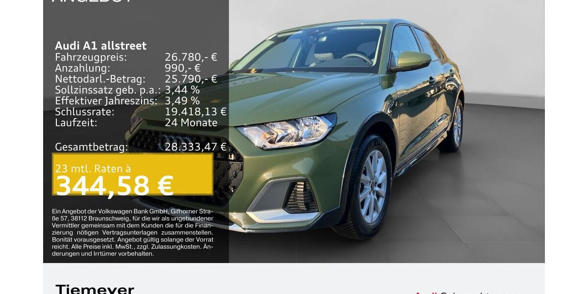 Audi A1 3.719 km 26.520 &euro; Lüdenscheid 58511