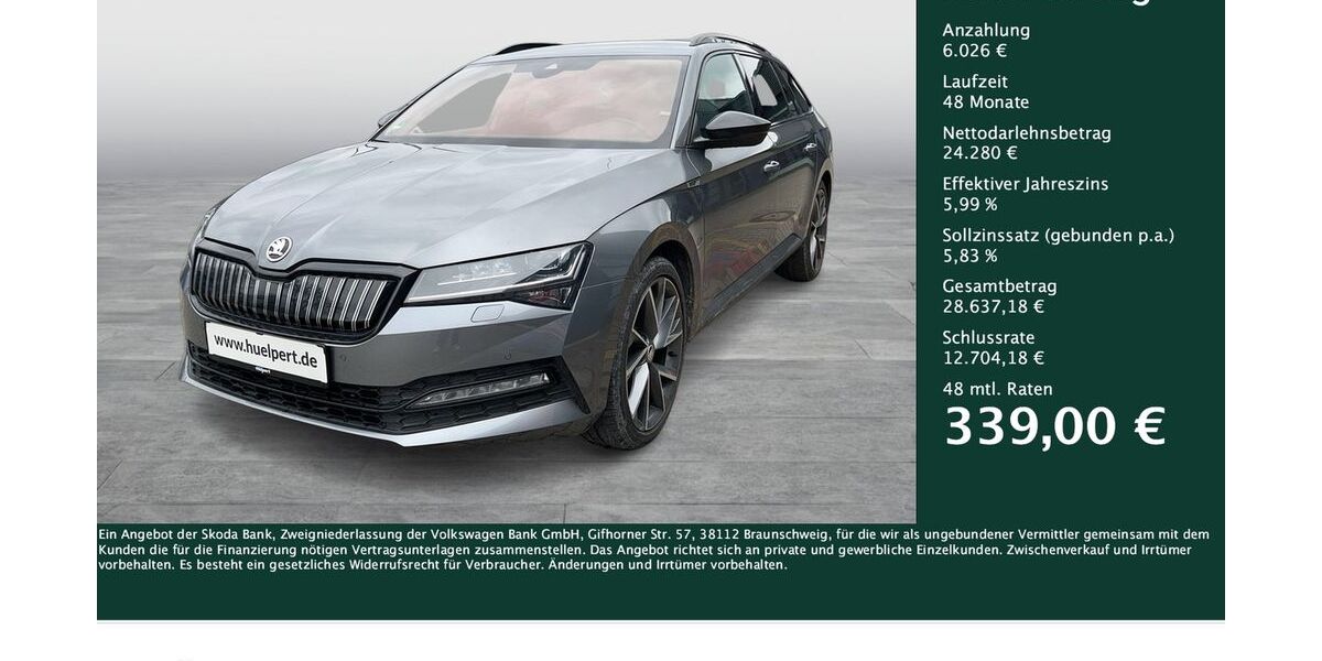 Skoda Superb 42.754 km 30.078 &euro; Dortmund 44269
