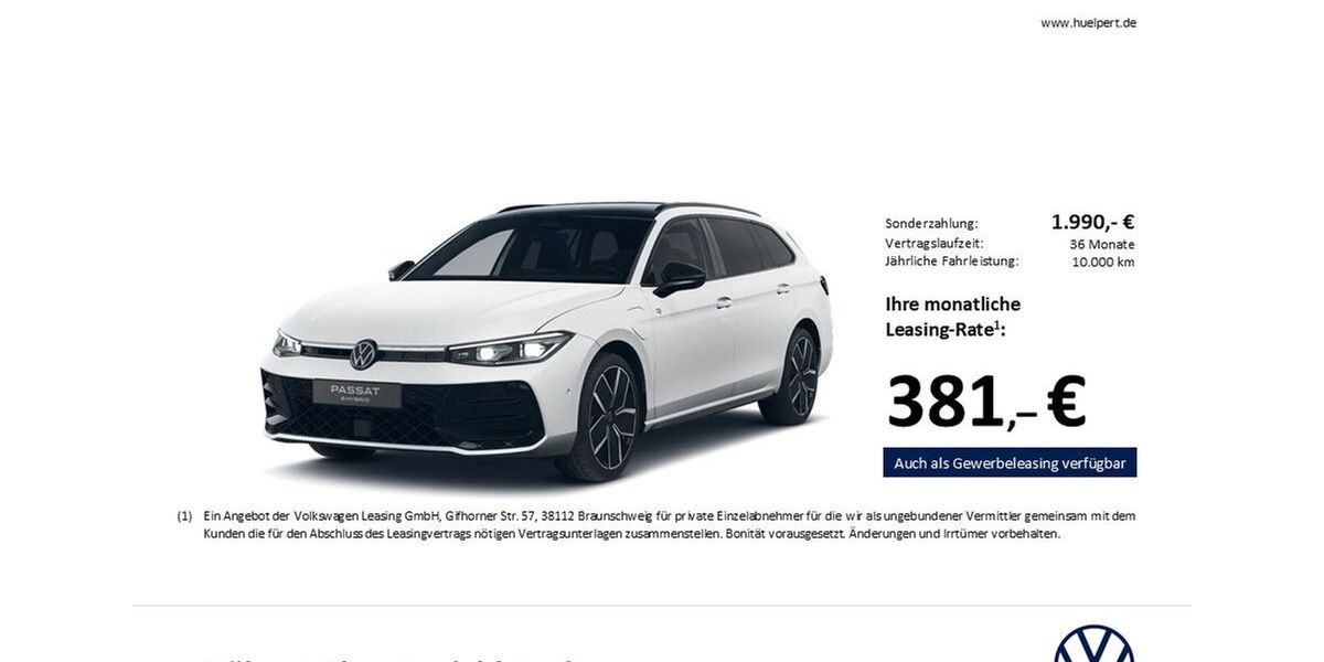 VW Passat Variant 3.073 km 49.477 &euro; Dortmund 44379