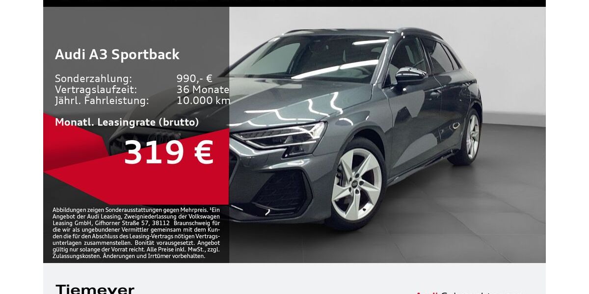 Audi A3 1.974 km 33.220 &euro; Bochum 44809