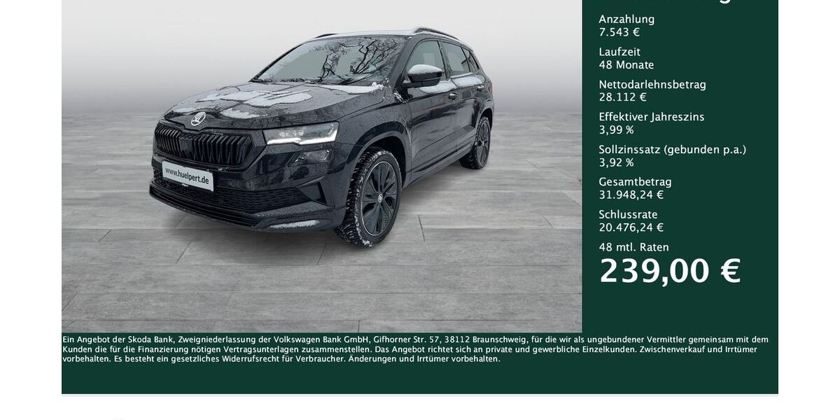 Skoda Karoq 7.168 km 35.319 &euro; Dortmund 44269