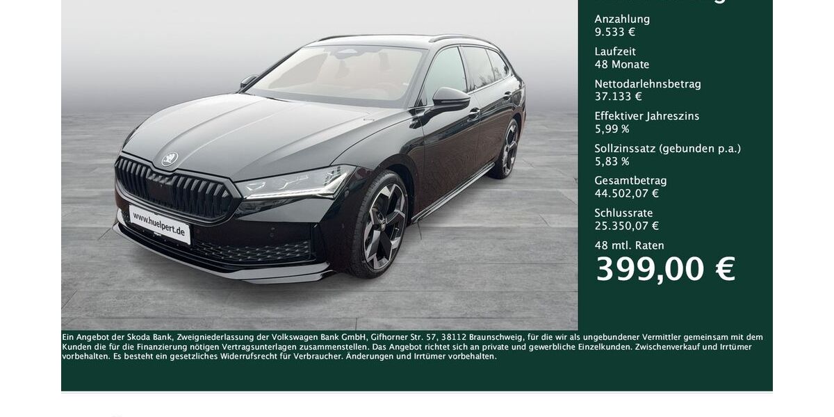 Skoda Superb 15.224 km 46.498 &euro; Dortmund 44309