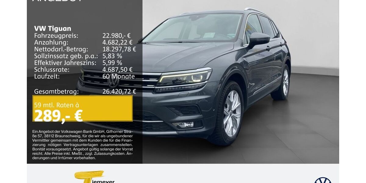 VW Tiguan 120.550 km 22.980 &euro; Bochum 44892