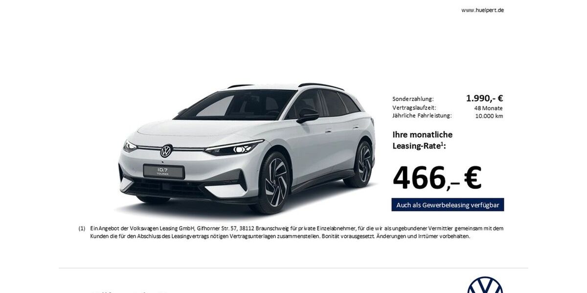 VW ID.7 6.237 km 53.166 &euro; Unna 59423
